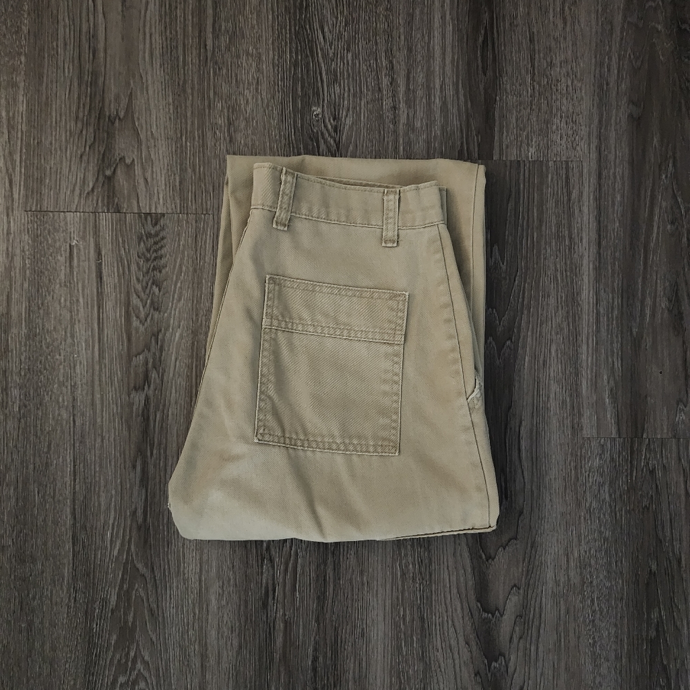 Vintage x 80s “made in Canada” Levi Black Tab Cargo Pant